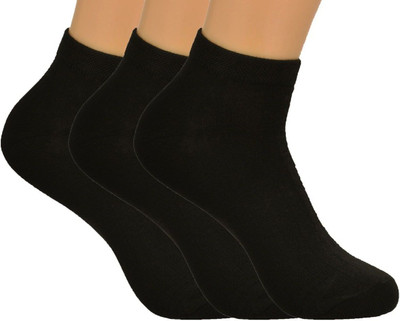 RamNRetail Men & Women Self Design Ankle Length, Peds/Footie/No-Show(Pack of 3)