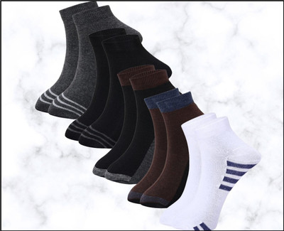 strucker Men Self Design Ankle Length(Pack of 5)