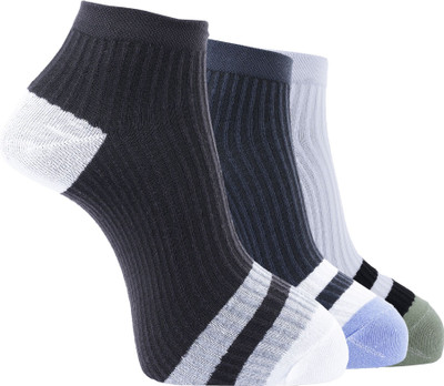 Dollar Men Striped Ankle Length(Pack of 3)