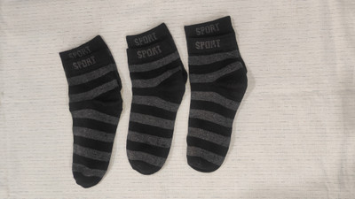 Parimisha Creation Men Striped Ankle Length(Pack of 3)