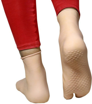 Zency RUBBER INDUSTRY Men & Women Self Design Mid-Calf/Crew(Pack of 2)