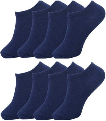 CROSSWELL Men & Women Solid Low Cut(Pack of 8)