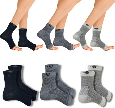 ecosync Unisex Solid Ankle Length(Pack of 3)