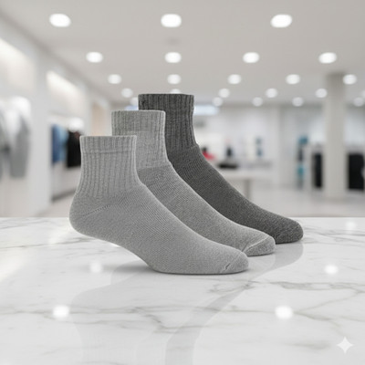 Sporty zone Unisex Striped Ankle Length(Pack of 4)