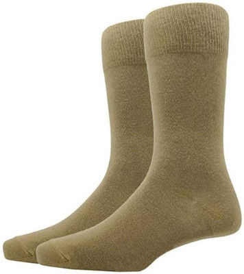 Akeeta Men Solid Calf Length