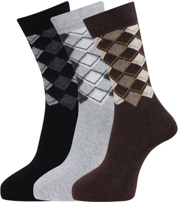 Dollar Men Calf Length(Pack of 3)