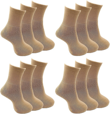 Akeeta Men Solid Ankle Length(Pack of 12)