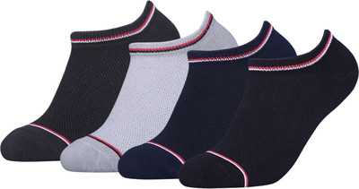 FD REDO Men & Women Solid Low Cut(Pack of 4)