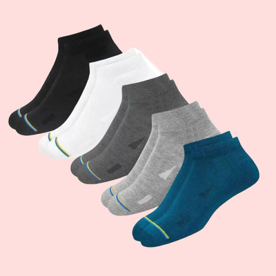 MJE Men & Women Solid Ankle Length, Peds/Footie/No-Show