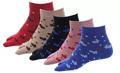 Aivira Women Printed Calf Length(Pack of 5)