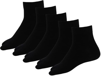 OYQQ Men Solid Ankle Length(Pack of 5)