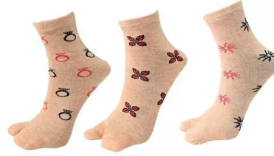 Buyra Women Self Design Ankle Length(Pack of 3)