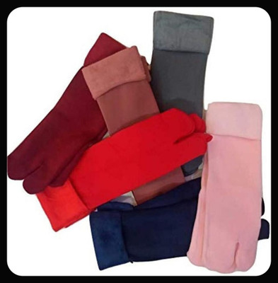 Creeknest Women Solid Ankle Length(Pack of 6)