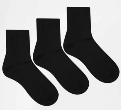 Sockszone Men Solid Ankle Length(Pack of 3)