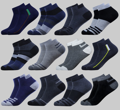 SOXARO Men Ankle Length(Pack of 12)