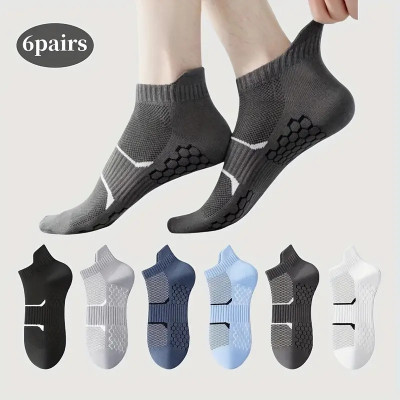 owilens Men & Women Solid, Striped Ankle Length(Pack of 6)