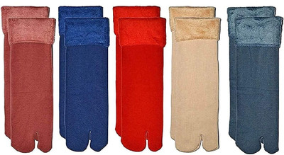 Best Friends Forever Women Self Design, Color Block, Solid Ankle Length