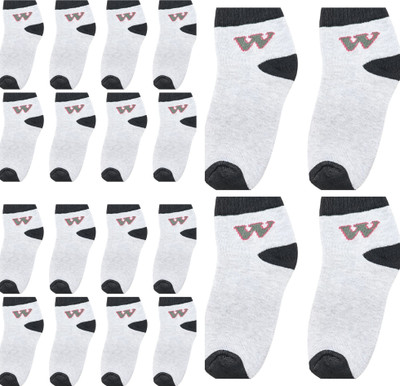 vactly Women Self Design Ankle Length(Pack of 10)