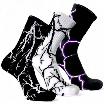 Sockscarving Men Mid-Calf/Crew(Pack of 3)