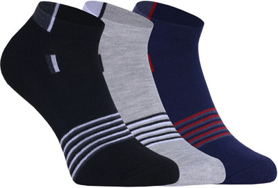 Soxbae Men Striped Ankle Length(Pack of 3)