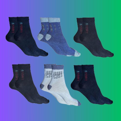 MJE Unisex Solid Ankle Length