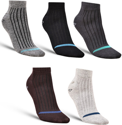 Dollar Men Striped Ankle Length(Pack of 5)