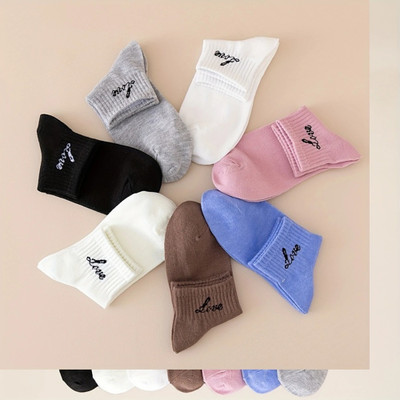 FABLISSS Women Solid Ankle Length(Pack of 6)