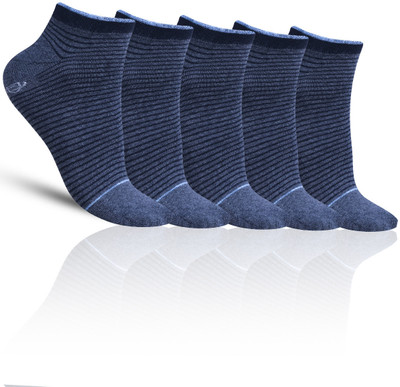 Dollar Men Striped Mid-Calf/Crew(Pack of 3)