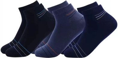 Akeet Trend Men Striped Ankle Length(Pack of 3)