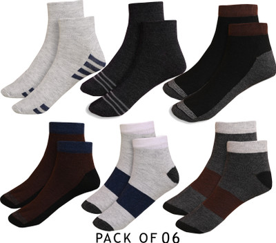 strucker Men Self Design Ankle Length(Pack of 6)
