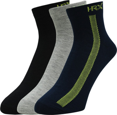 HRX by Hrithik Roshan Men Ankle Length(Pack of 3)