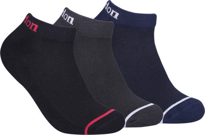 FABdon Men Solid Ankle Length(Pack of 3)