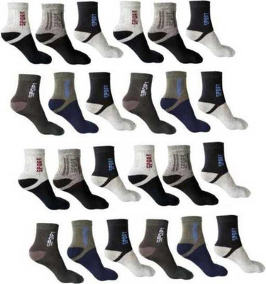 Akeet Trend Men Embellished Ankle Length(Pack of 12)