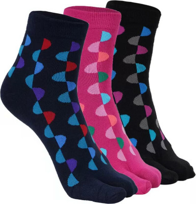 Cavenders Women Printed, Self Design Ankle Length(Pack of 3)