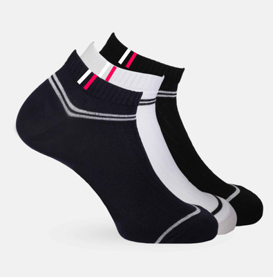 MOZOKA Men & Women Striped Ankle Length(Pack of 3)