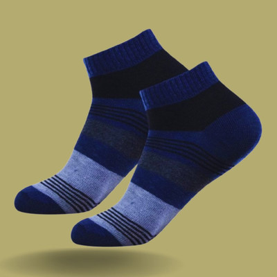 MJE Men & Women Solid Ankle Length, Peds/Footie/No-Show