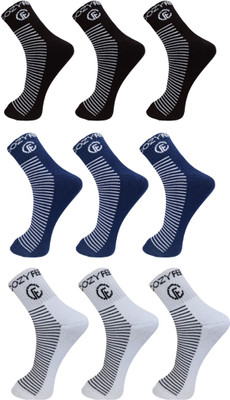 COZY FEET Unisex Solid Ankle Length(Pack of 9)