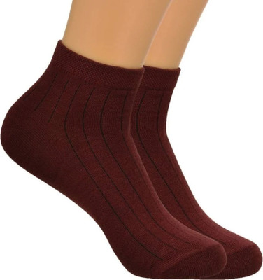 VESTURA Men & Women Solid, Self Design Ankle Length, Calf Length, Over the Knee, Peds/Footie/No-Show(Pack of 2)