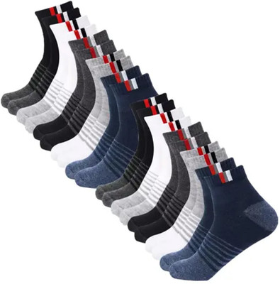 PALMLON Men Printed Ankle Length(Pack of 10)