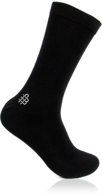 BONJOUR Men Solid Mid-Calf/Crew