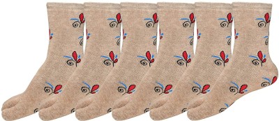 Hivata Women Printed Ankle Length(Pack of 6)