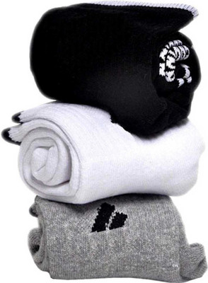 Adiree Men & Women Self Design Ankle Length(Pack of 3)