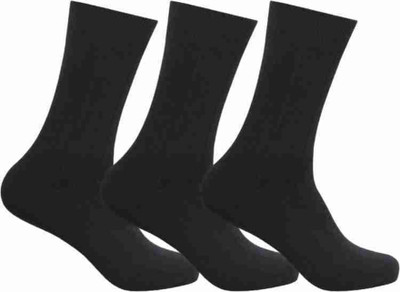 ASTITVA Men & Women Solid Mid-Calf/Crew(Pack of 2)