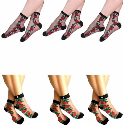 RamNRetail Men & Women Self Design Ankle Length(Pack of 12)