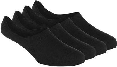 FATON Men Solid Low Cut(Pack of 4)