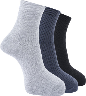 Dollar Men Laser Cut Ankle Length(Pack of 3)