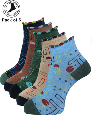 Dollar Women Printed Ankle Length(Pack of 5)