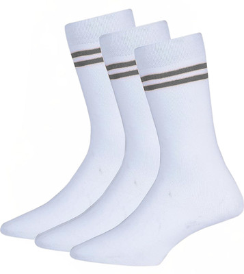 UDAMI Boys & Girls Solid Mid-Calf/Crew(Pack of 3)