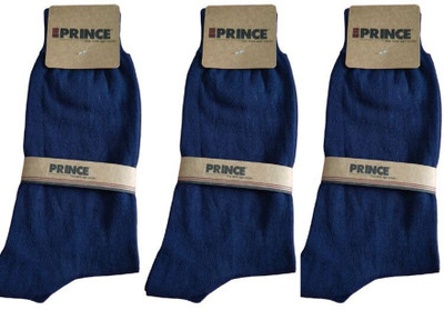 PRINCE Men Mid-Calf/Crew(Pack of 3)