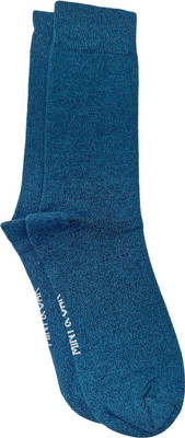 Mint and Oak Women Solid Mid-Calf/Crew